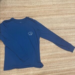 Ivory Ella Blue Long Sleeve Tee